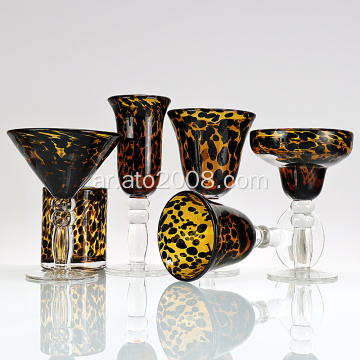 Ato Leopard Print SteMless Glass